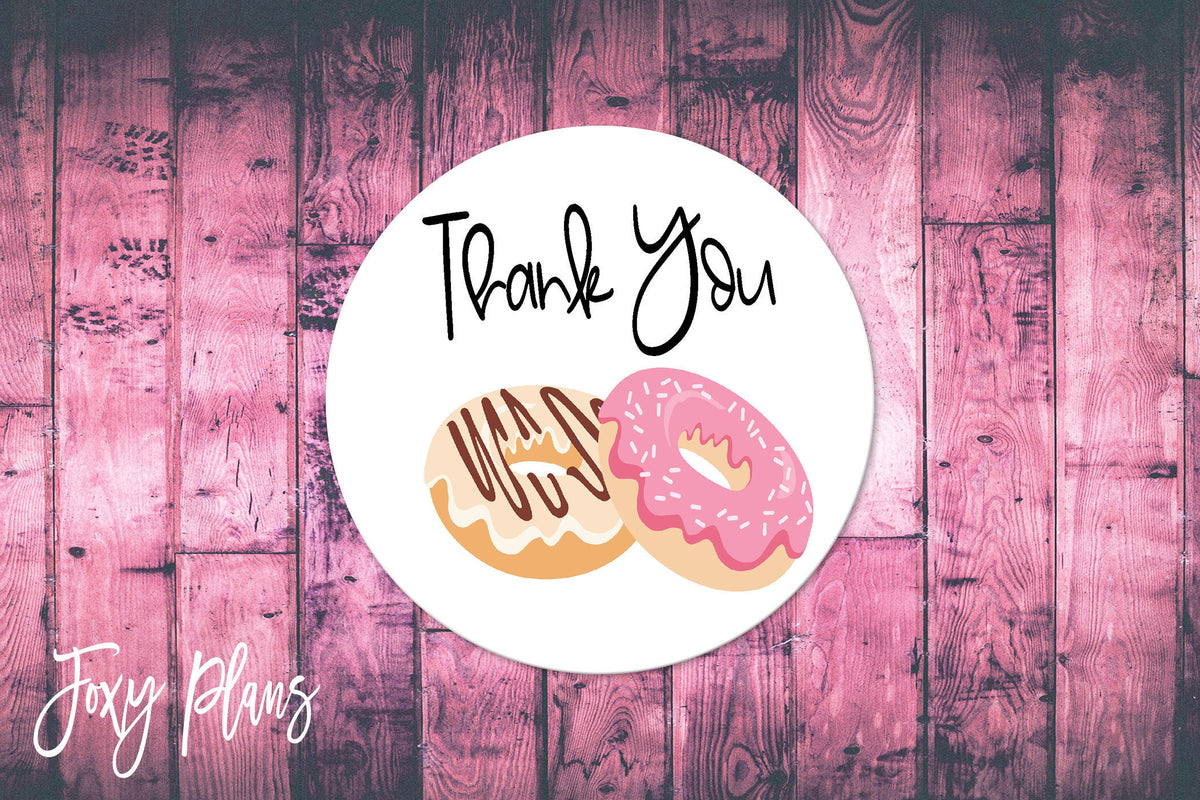 Thank You, Small Business Stickers, Circle Stickers, Stationary Stickers, Functional Planner Stickers, Envelope Stickers