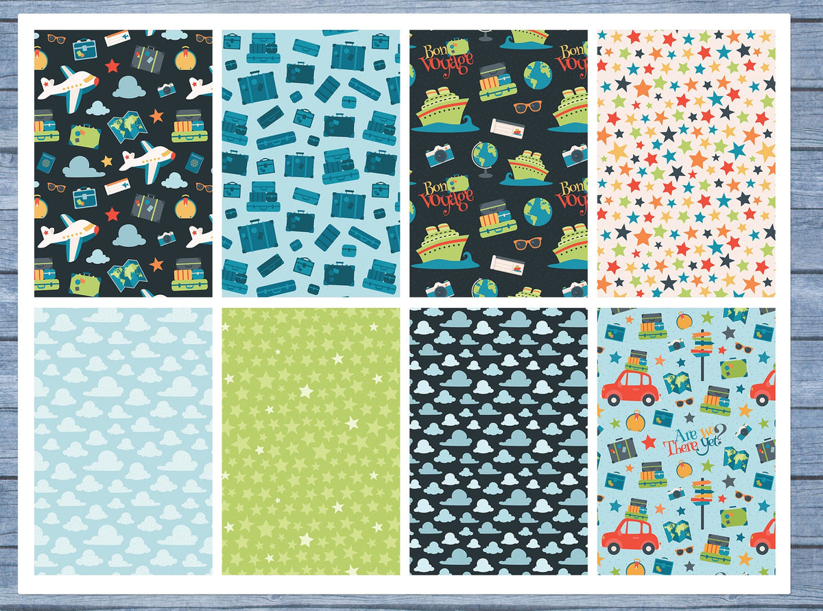 Travel Full Box Big Happy Planner, Erin Condren, Classic Happy Planner, Mini Happy Planner