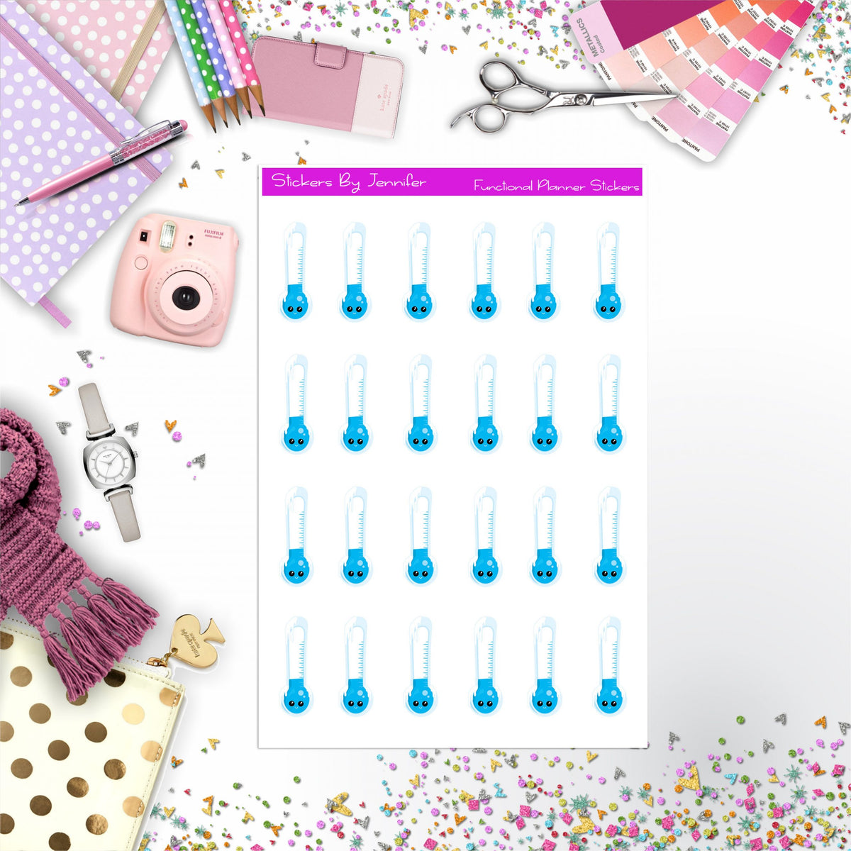 Weather Stickers, Planner Stickers, Journal Stickers, Functional Planner Stickers, Stationary Stickers