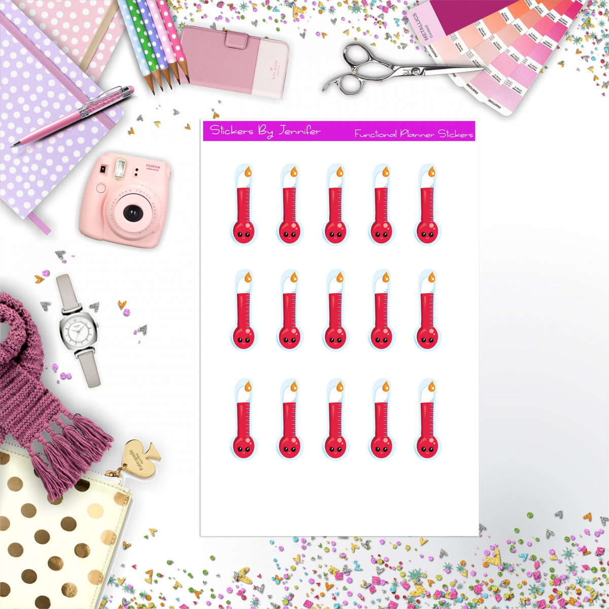Weather Stickers, Planner Stickers, Journal Stickers, Functional Planner Stickers, Stationary Stickers