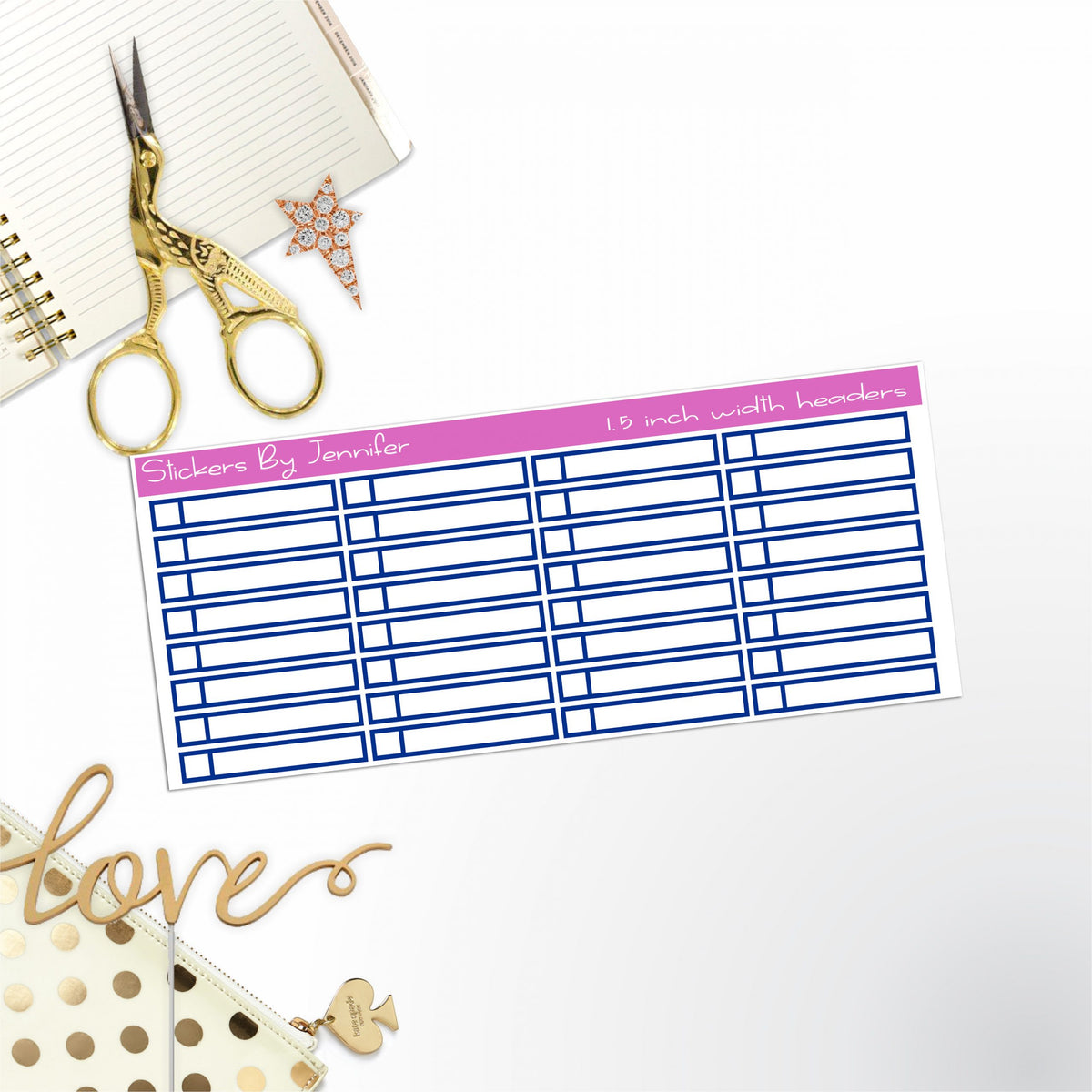 Task Headers,P-10 Planner Stickers