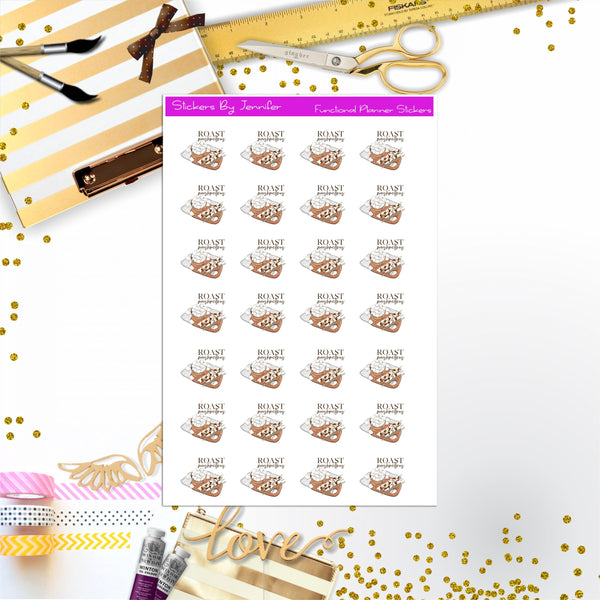 Roast Marshmallows Stickers, Planner Stickers, Journal Stickers, Functional Planner Stickers, Stationary Stickers