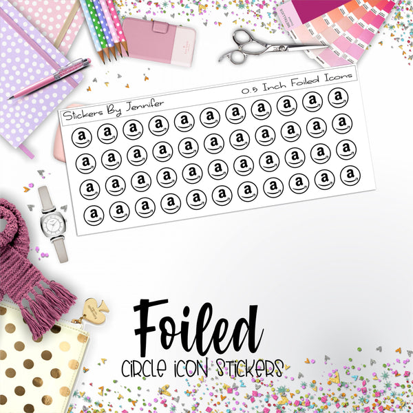 Amazon P-155 Functional Icons Sticker Sheet