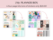 7x9 Planner Box Spring-Theme