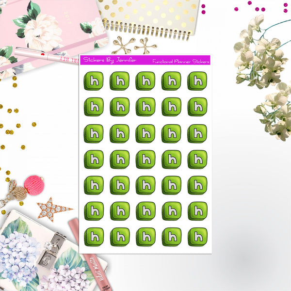Hulu Stickers, Planner Stickers, Journal Stickers, Functional Planner Stickers, Stationary Stickers