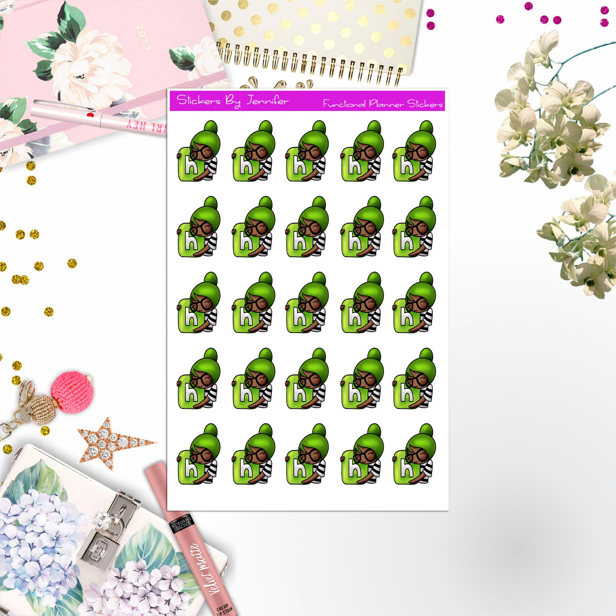 Hulu Stickers, Planner Stickers, Journal Stickers, Functional Planner Stickers, Stationary Stickers