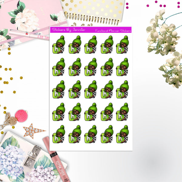 Hulu Stickers, Planner Stickers, Journal Stickers, Functional Planner Stickers, Stationary Stickers