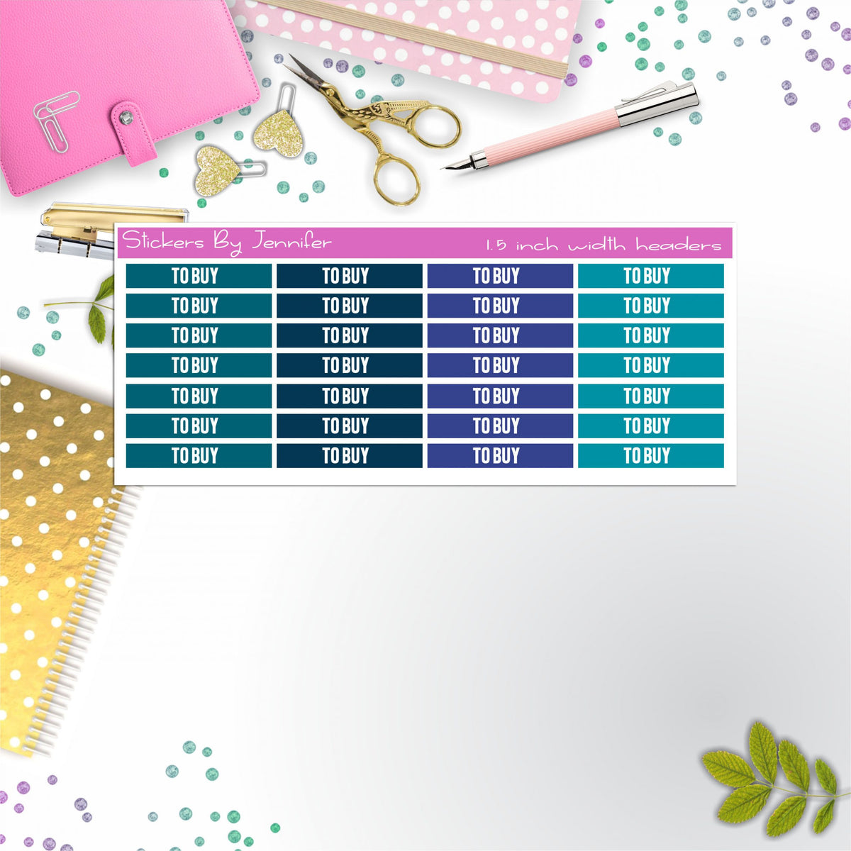 To Buy 030 Planner Headers, Planner Stickers, Journal Stickers, Functional Planner Stickers, Stationary Stickers