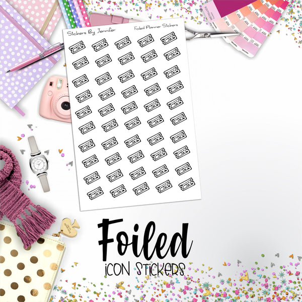 Money Foiled Functional Sticker Sheet