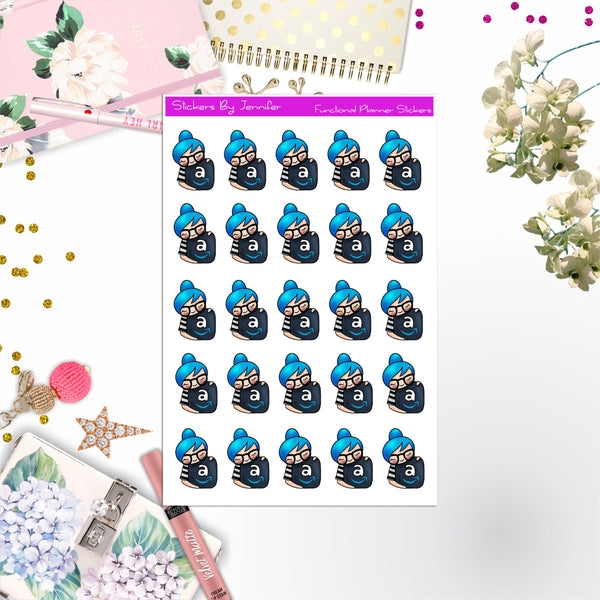 Amazon Stickers, Planner Stickers, Journal Stickers, Functional Planner Stickers, Stationary Stickers