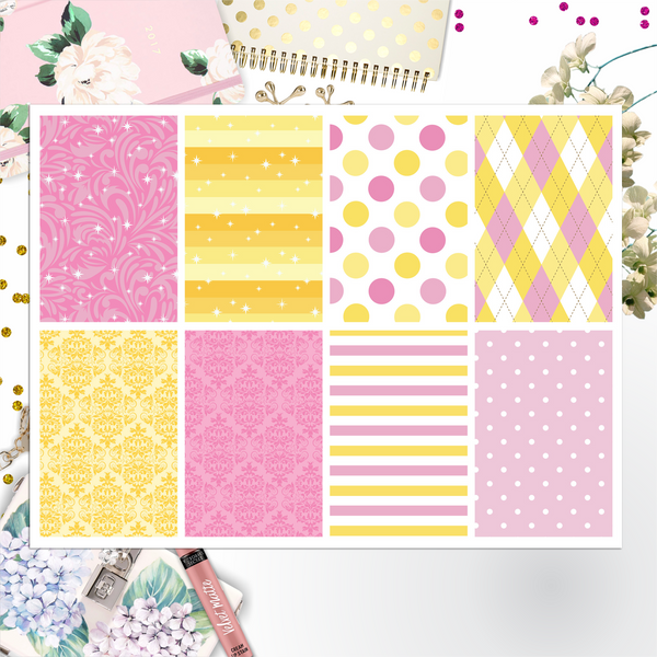 Lemonade Full Box Big Happy Planner, Erin Condren, Classic Happy Planner