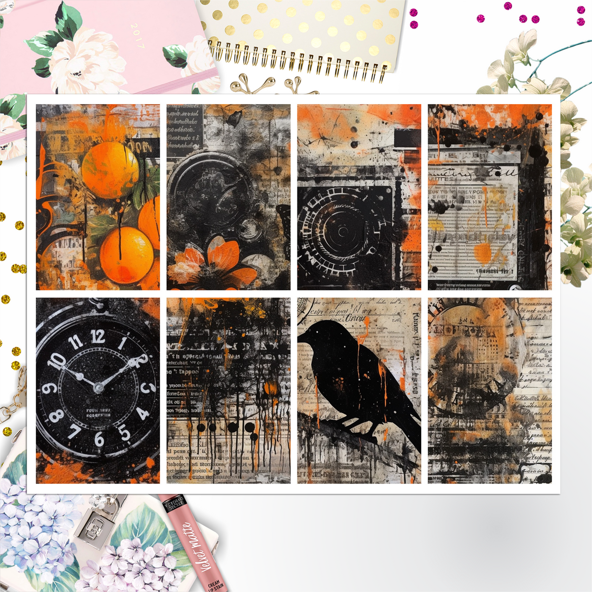 Halloween Full Box Big Happy Planner, Erin Condren, Classic Happy Planner