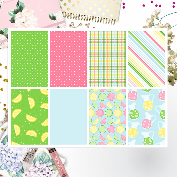 Lemonade Full Box Big Happy Planner, Erin Condren, Classic Happy Planner