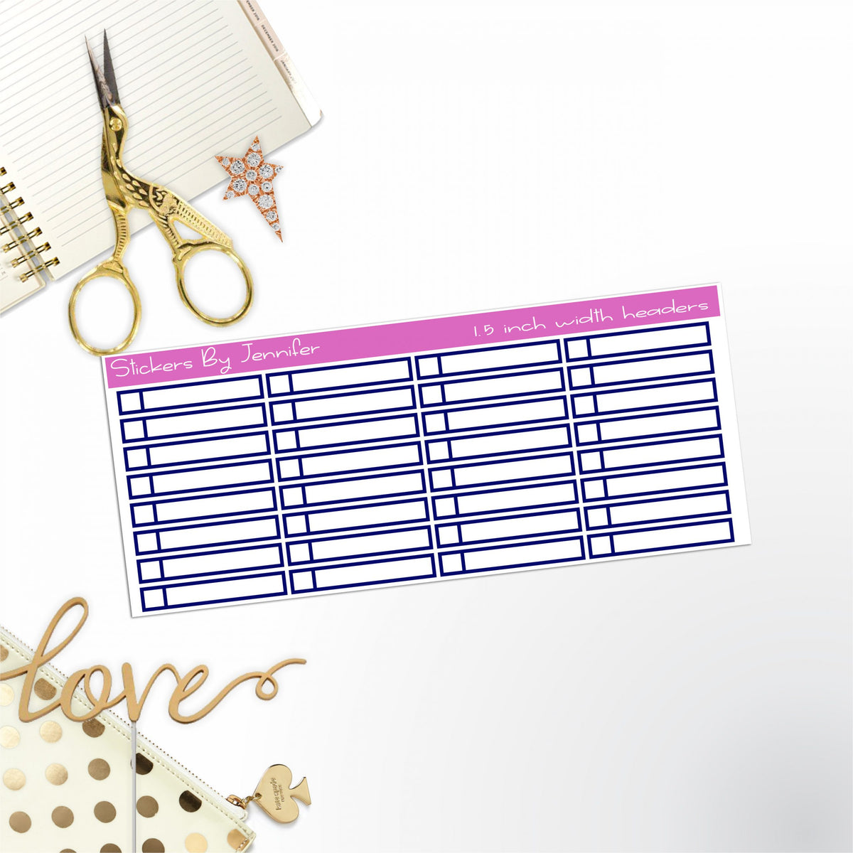Task Headers,P-9 Planner Stickers