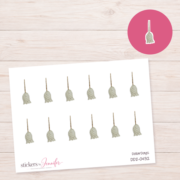 Textured Hanging Lamp Planner Stickers | DDZ-0432