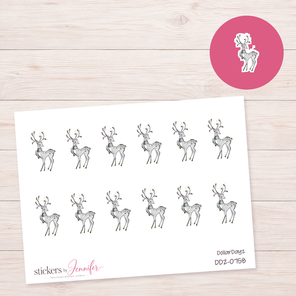 Woodland Deer Planner Stickers | DDZ-0758
