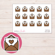 DDZ-10109 planner sticker sheet with enlarged sticker detail