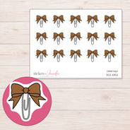 DDZ-10152 planner sticker sheet with enlarged sticker detail