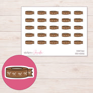 DDZ-10252 planner sticker sheet with enlarged sticker detail