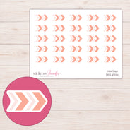 DDZ-10281 planner sticker sheet with enlarged sticker detail