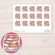 DDZ-10286 planner sticker sheet with enlarged sticker detail