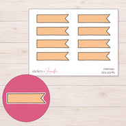DDZ-10293 planner sticker sheet with enlarged sticker detail