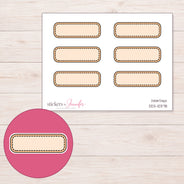 DDZ-10378 planner sticker sheet with enlarged sticker detail