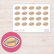 DDZ-10401 planner sticker sheet with enlarged sticker detail