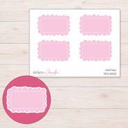 DDZ-10505 planner sticker sheet with enlarged sticker detail
