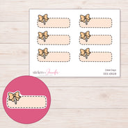 DDZ-10528 planner sticker sheet with enlarged sticker detail