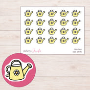 DDZ-10590 planner sticker sheet with enlarged sticker detail