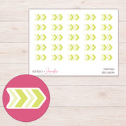 DDZ-10594 planner sticker sheet with enlarged sticker detail