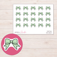 DDZ-10624 planner sticker sheet with enlarged sticker detail