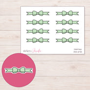 DDZ-10701 planner sticker sheet with enlarged sticker detail