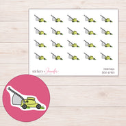 DDZ-10753 planner sticker sheet with enlarged sticker detail