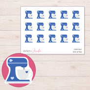 DDZ-10766 planner sticker sheet with enlarged sticker detail
