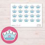 DDZ-10991 planner sticker sheet with enlarged sticker detail