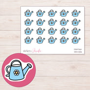 DDZ-11216 planner sticker sheet with enlarged sticker detail