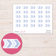 DDZ-11220 planner sticker sheet with enlarged sticker detail