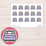 DDZ-11224 planner sticker sheet with enlarged sticker detail
