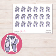 DDZ-11228 planner sticker sheet with enlarged sticker detail