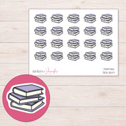 DDZ-11247 planner sticker sheet with enlarged sticker detail