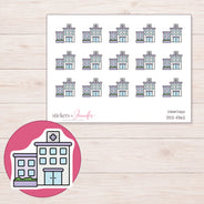 DDZ-11362 planner sticker sheet with enlarged sticker detail