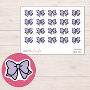 DDZ-11366 planner sticker sheet with enlarged sticker detail
