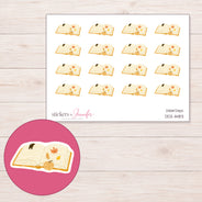 DDZ-11483 planner sticker sheet with enlarged sticker detail
