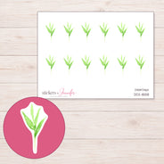 DDZ-11558 planner sticker sheet with enlarged sticker detail