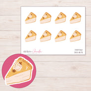 DDZ-11573 planner sticker sheet with enlarged sticker detail