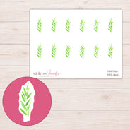 DDZ-11641 planner sticker sheet with enlarged sticker detail