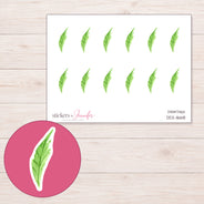 DDZ-11668 planner sticker sheet with enlarged sticker detail