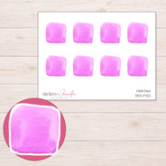 DDZ-11722 planner sticker sheet with enlarged sticker detail